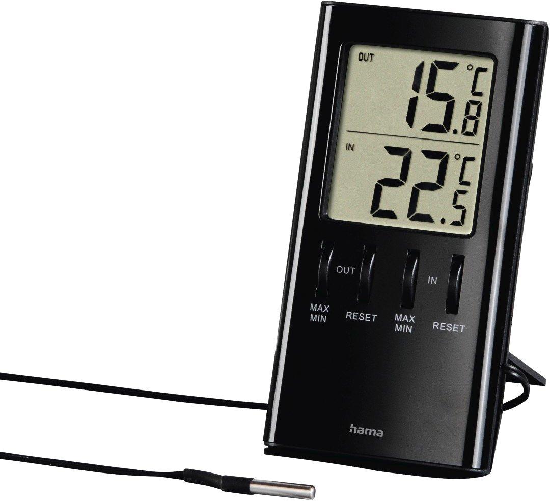 LCD-Thermometer T-350 Schwarz