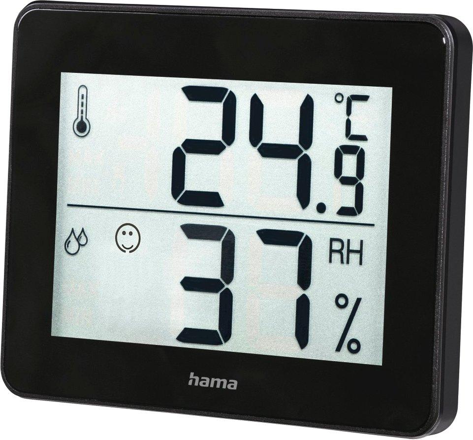 Thermo-/Hygrometer TH-130 Schwarz