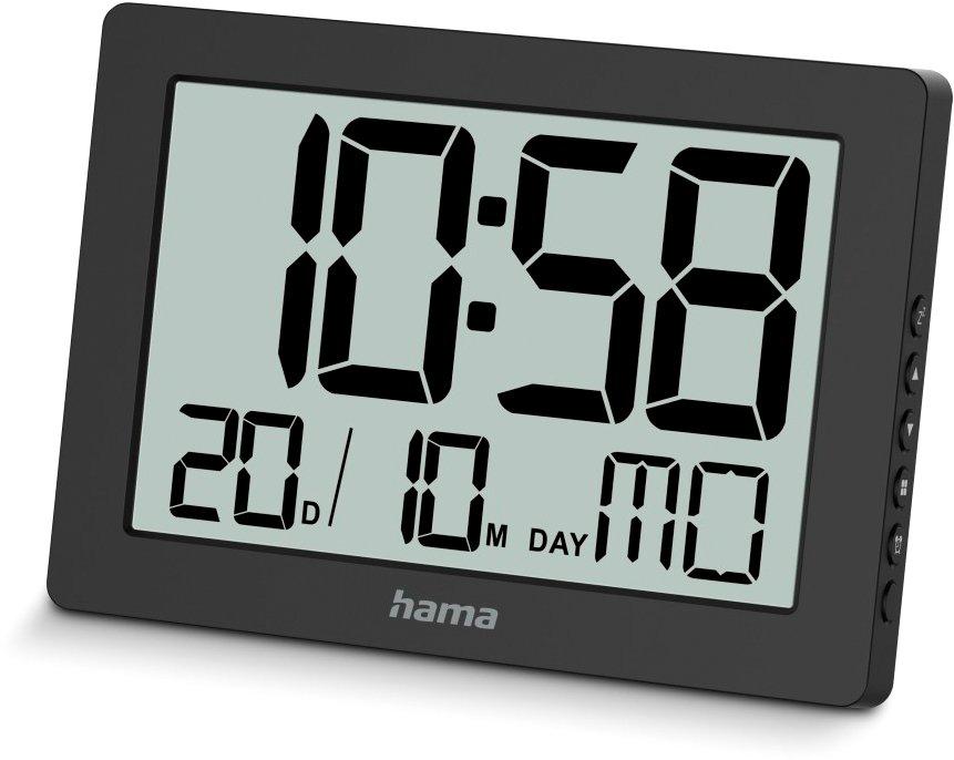 Digitale Wanduhr Ko Tao Schwarz