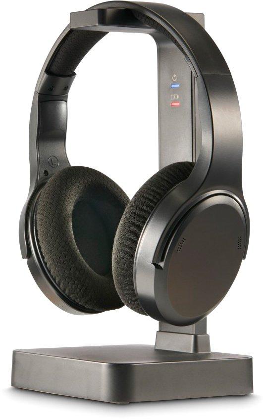 Fernseh-Kopfhörer Over-Ear 2,4 GHz-Station + Bluetooth Lautstärkeregler