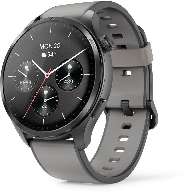 Smartwatch 9000 GPS Musikspeicher AMOLED 47 mm wasserdicht Anthr.