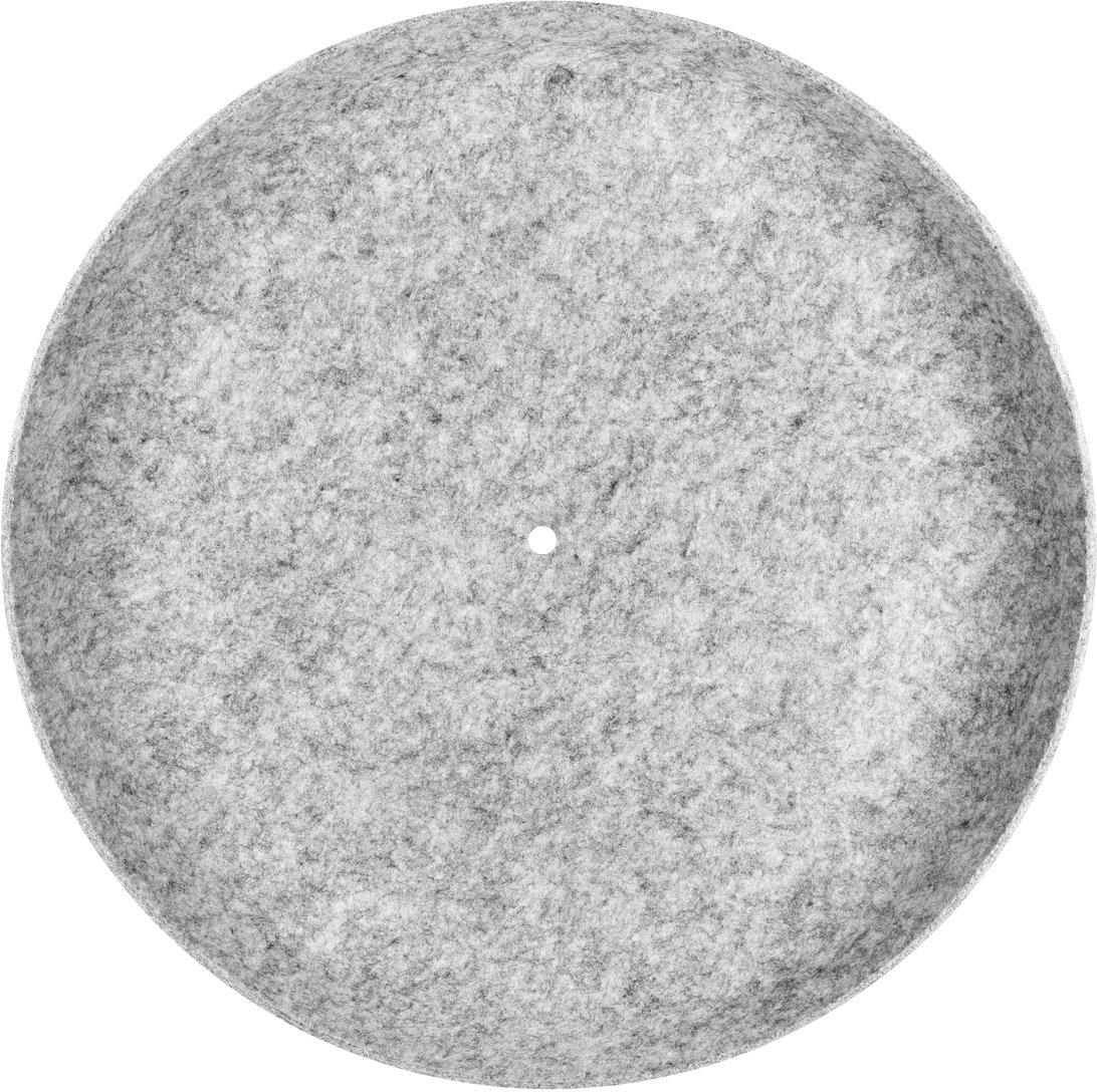 GRIP! FLAT Felt shade Ø50cm x 6,2cm grau