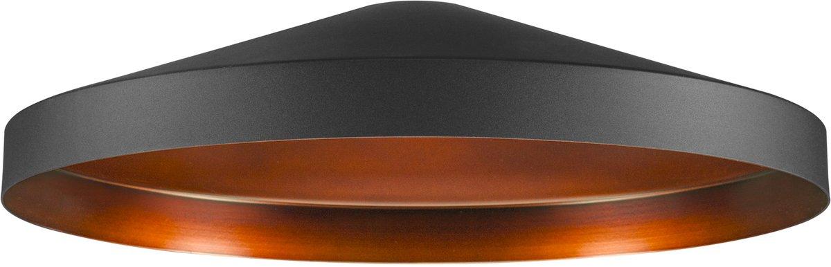 LALU TETRA 36 Leuchtenschirm E27 Base Mix&Match H: 8.9 cm schwarz / bronze