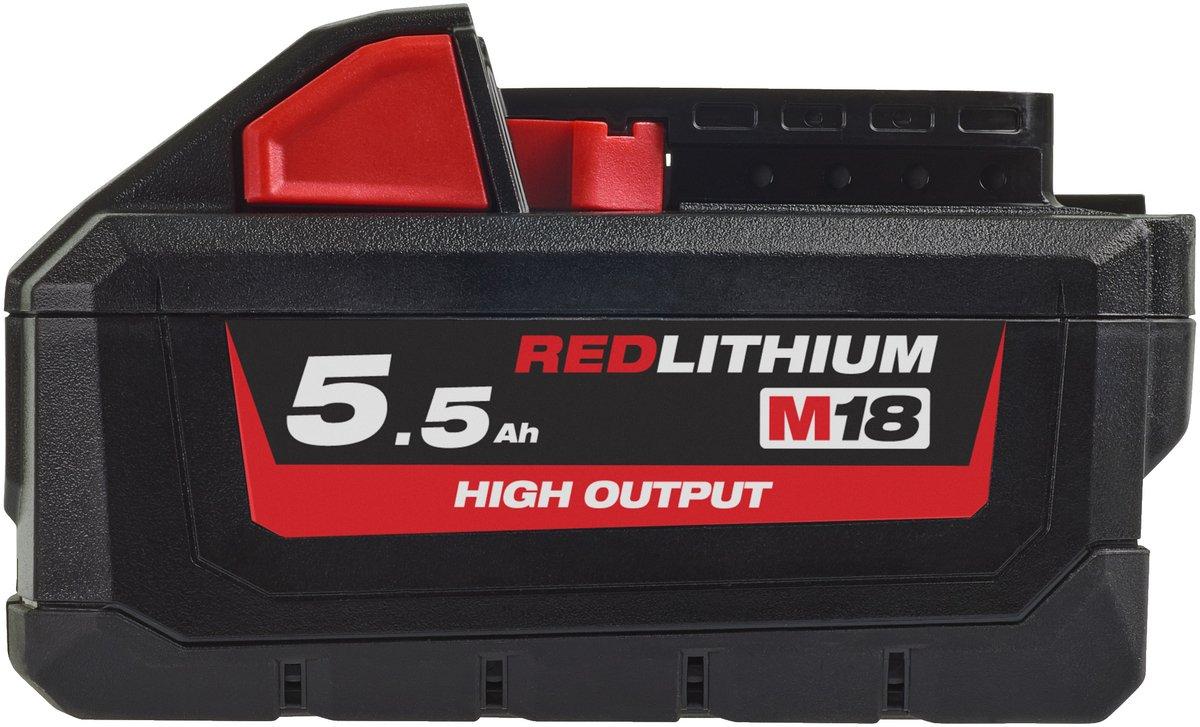 M18 HIGH OUTPUT 5,5-Ah-Akku