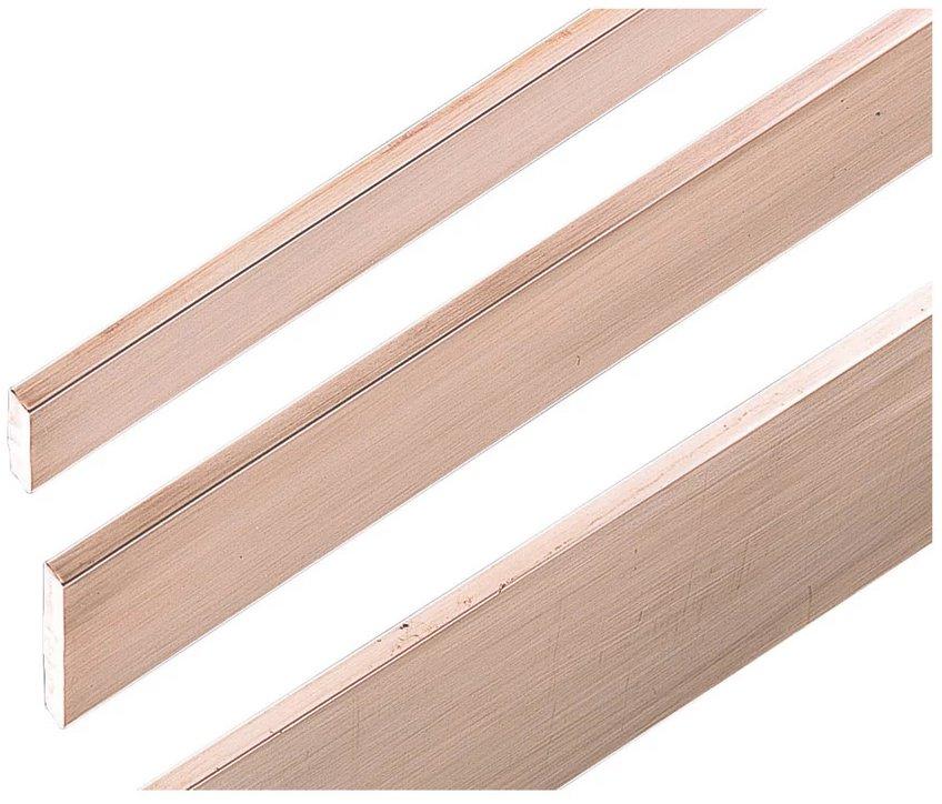 massive Kupferschiene 30 mm x 10 mm x 2.000 mm