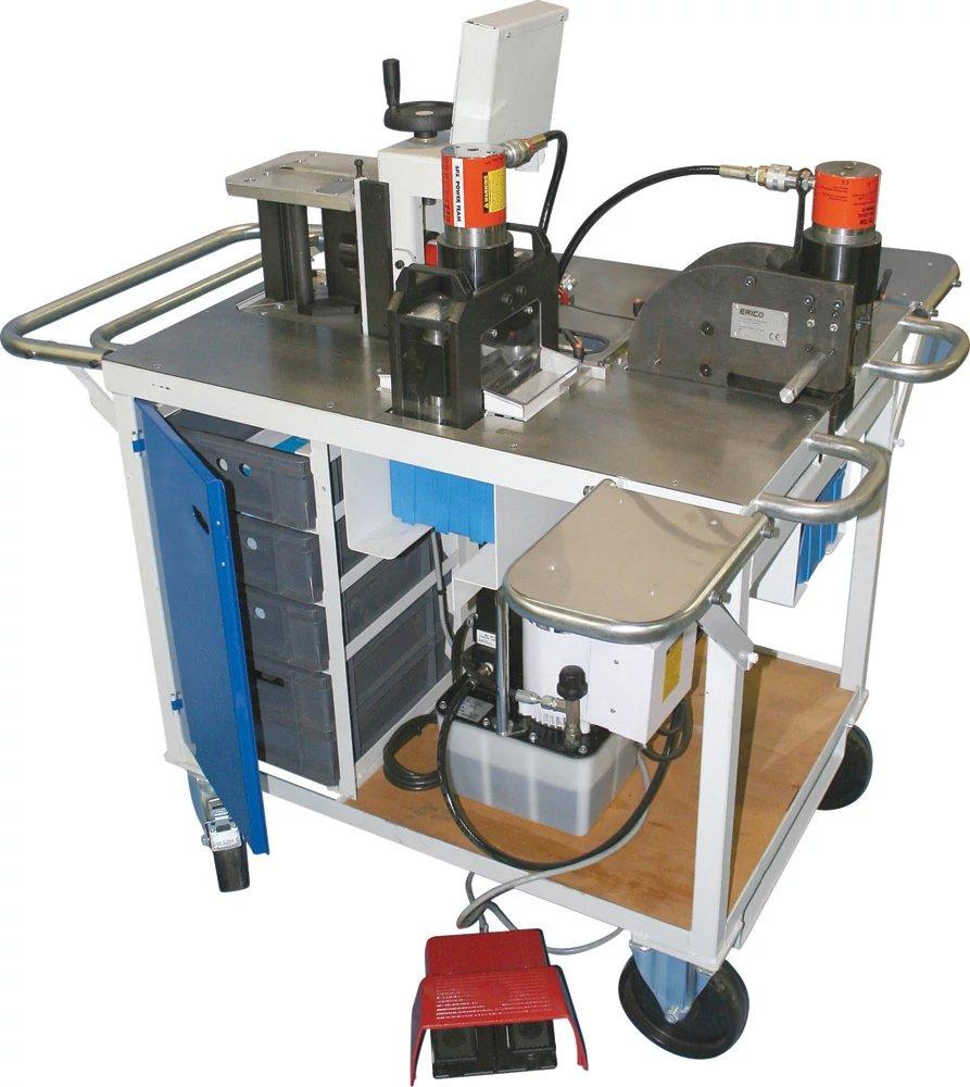 Hydraulisches Work Center für FLEXIBAR und massive Kupferschienen 230 V