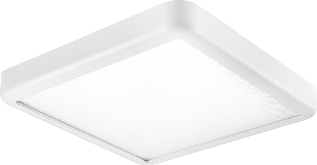 Deckenanbauleuchte SENSE SURFACE 370x370mm weiß 17W LED 3000K