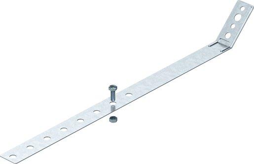 Regenrohrschelle verstellbar 420mm V2A