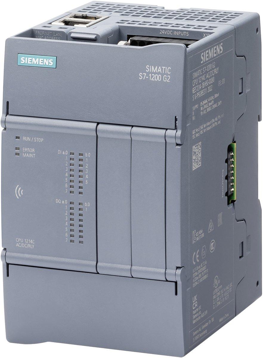 SIMATIC S7-1200 G2 CPU 1214C DC/DC/DC 14DI / 10DO