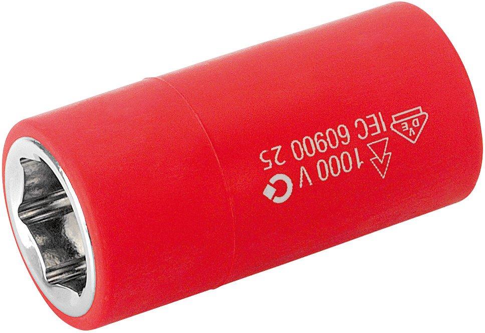 VDE-Steckschlüsseleinsatz Sechskant 3/8" 7 mm