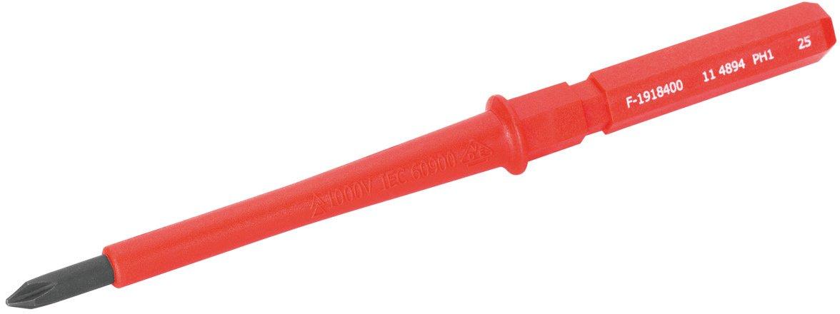 VDE-Wechselklinge für Kreuzschlitzschrauben PH 1 für CTS-VDE 6