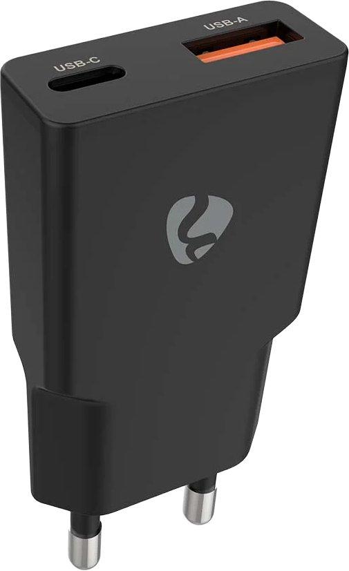 Netzladegerät 20 W GaN PD3.0 1.5 2.0 2.22 A 3.0 A Anzahl der Ausgänge: 2 USB-A USB-C