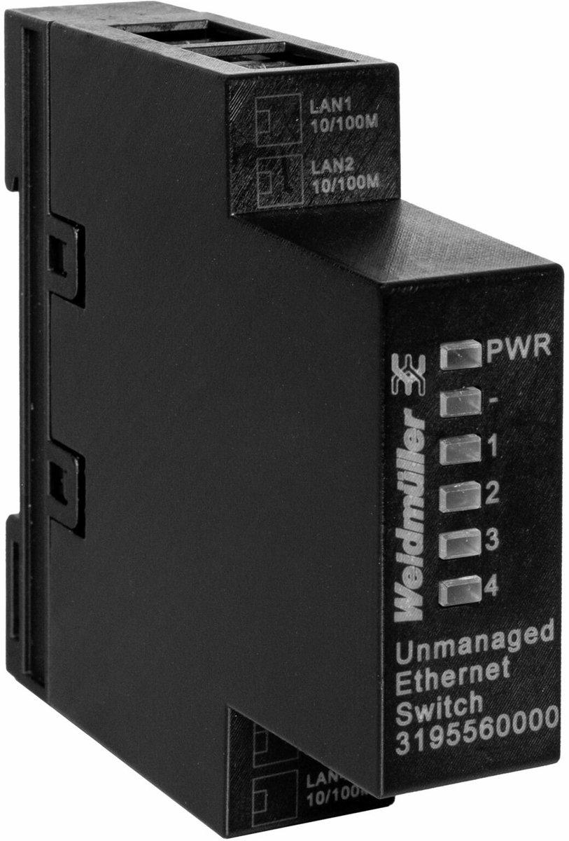 Netzwerk Switch 4P REG 24VDC