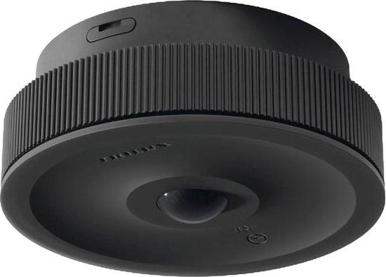 DALI-2 PIR-Input-Sensor Deckenanbau Konstantlicht 5-18m Ø19m schwarz