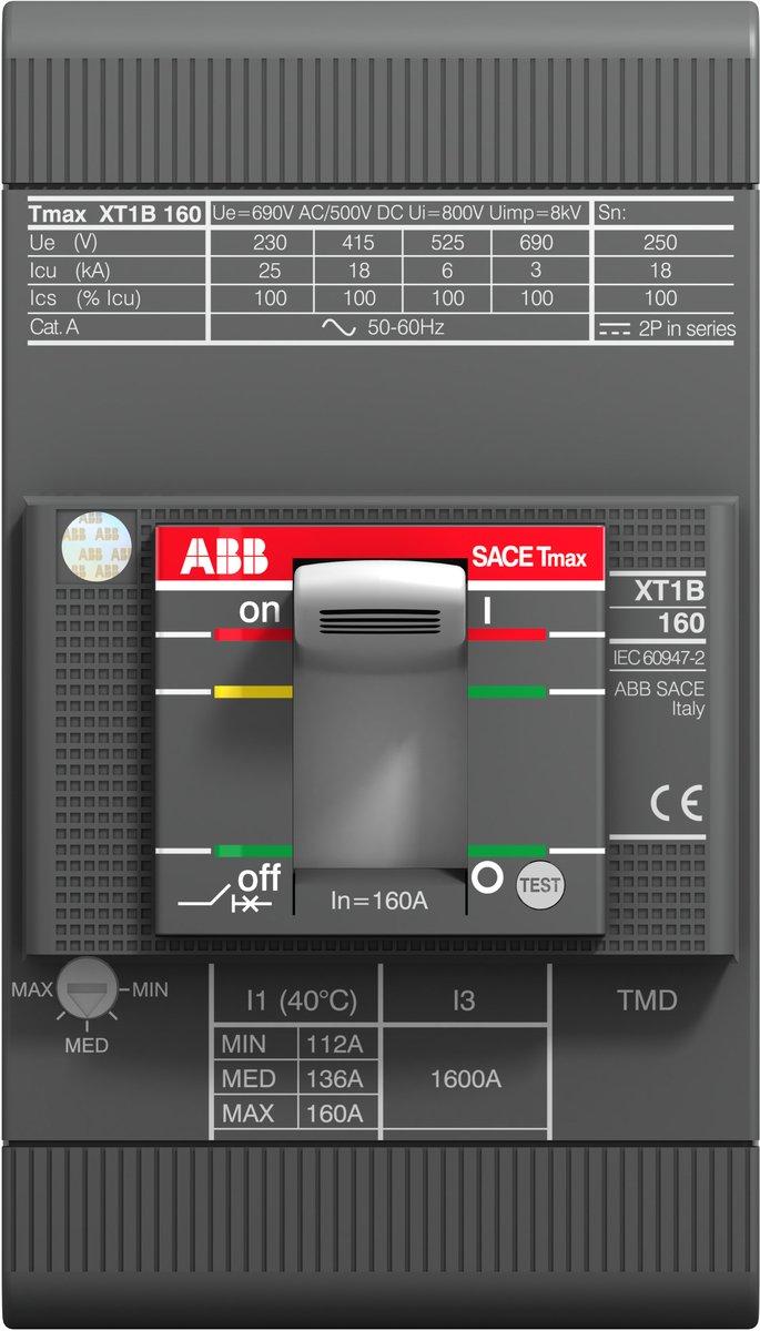 XT1C 160 TMD 16-450 3P F F Kompaktleistungsschalter Tmax XT1