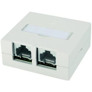 Anschlussdose VAD 8/8 Ap Compact-S Class EA 500 reinweiß RAL 9010