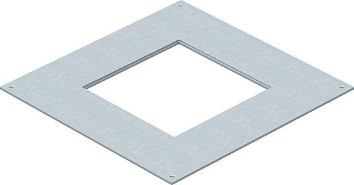 Montagedeckel 350-2/3 für GES4 383x383x4 St FS
