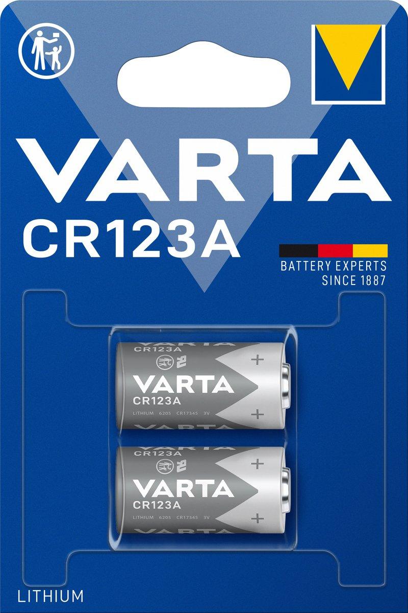Fotobatterie CR 123 A Professional Lithium 2 Stk