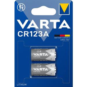 Fotobatterie CR 123 A Professional Lithium 2 Stk