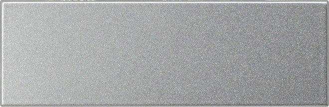 Ruftasten-Abdeckung 2/3-fach für TX_44 Farbe Aluminium