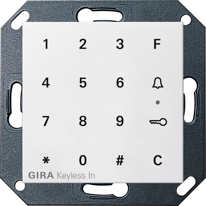 Keyless In Codetastatur für System 55 reinweiß