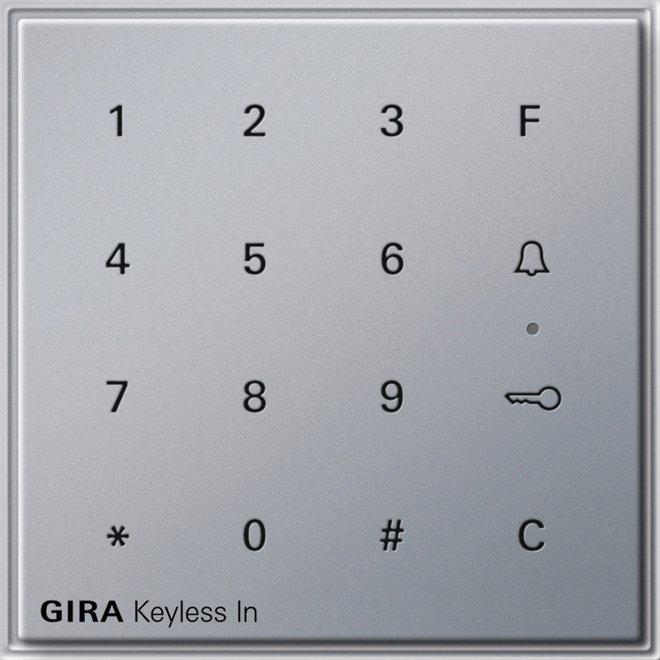 Keyless In Codetastatur für TX_44 (WG UP) Farbe Aluminium