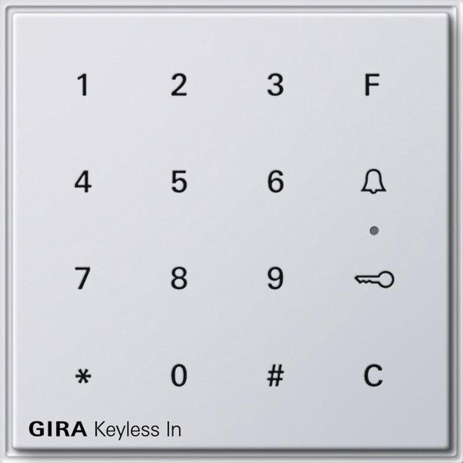 Keyless In Codetastatur für TX_44 (WG UP) reinweiß