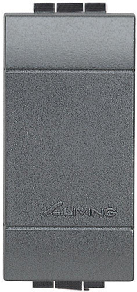 Blindabdeckung für LIVINGLIGHT 1-modulig Anthrazit