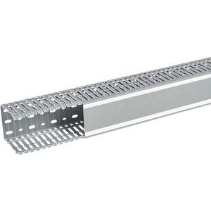 Verdrahtungskanal 80 x 80 grau Lina 25