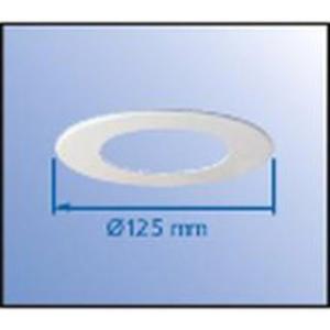 ThermoX Dekorblenden chrom Außen- Ø 125 mm Öffnungsmaß Ø 82 mm