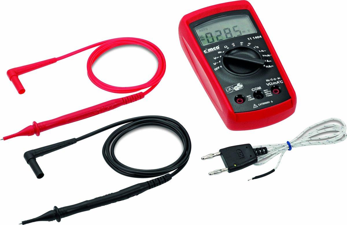 Digitales Multimeter LxBxH 155x75x33mm