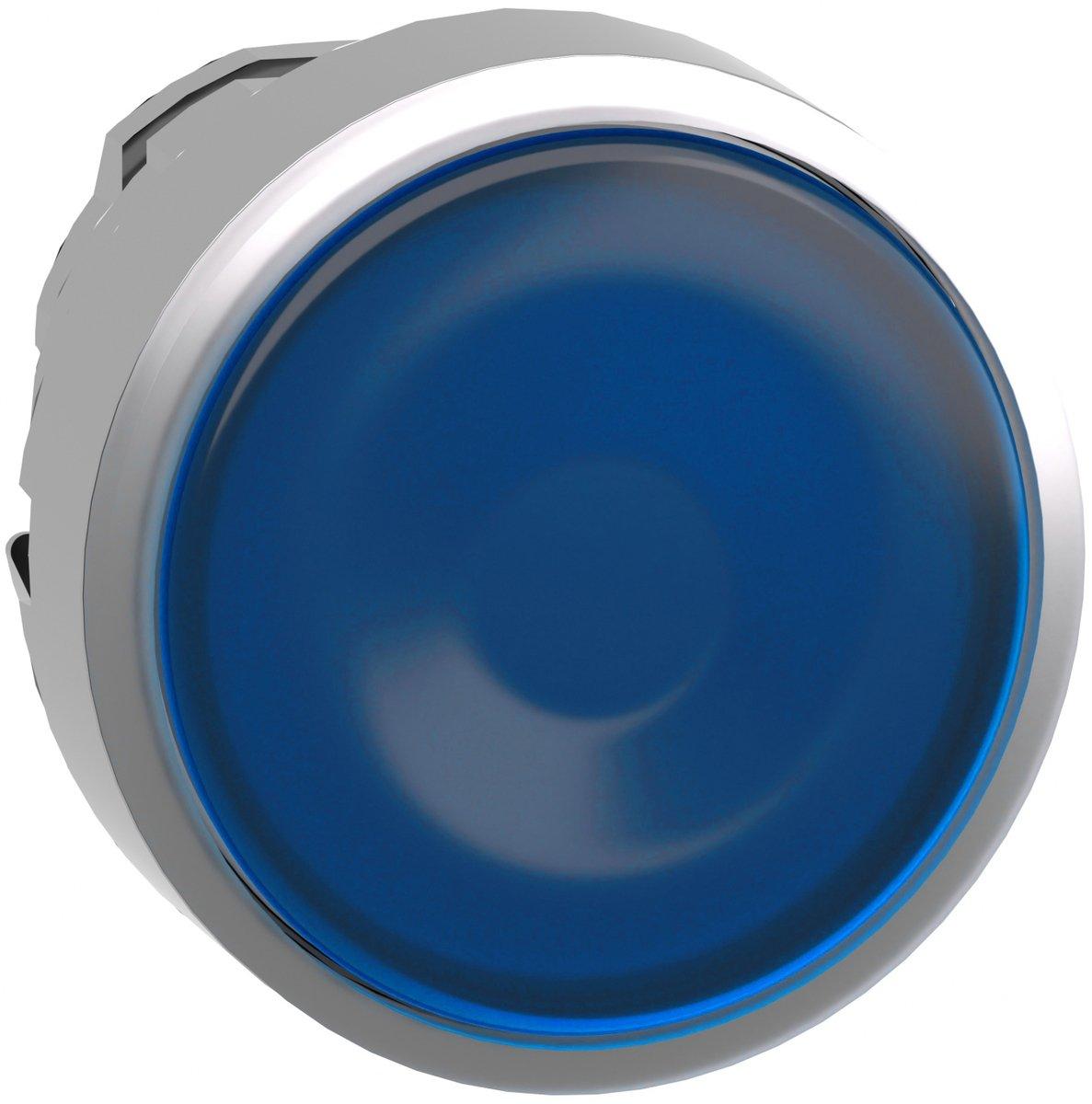 Leuchtdrucktaster Frontele. Harmony XB4 22mm blau f univers. LED f Einlegeschild