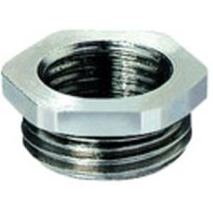 Reduktion M50PG29/OM Messing/Vernickelt O-Ring Sechskant