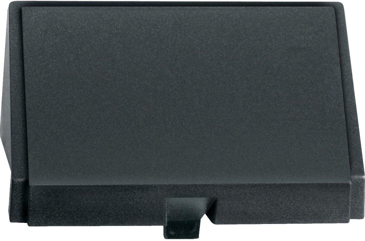 Blindeinschub schwarz System M System Design System Fläche