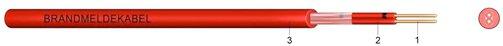 Brandmeldekabel JB-YY 2x0,8 Eca - 250m