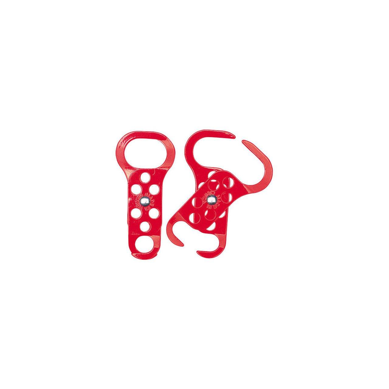 236919 RED LOCKOUT HASP NYLON