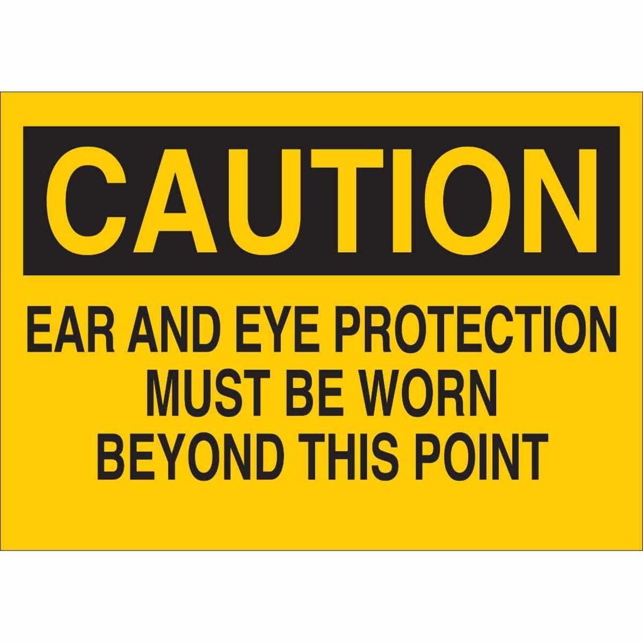 25197 PROTECTIVE WEAR SIGN