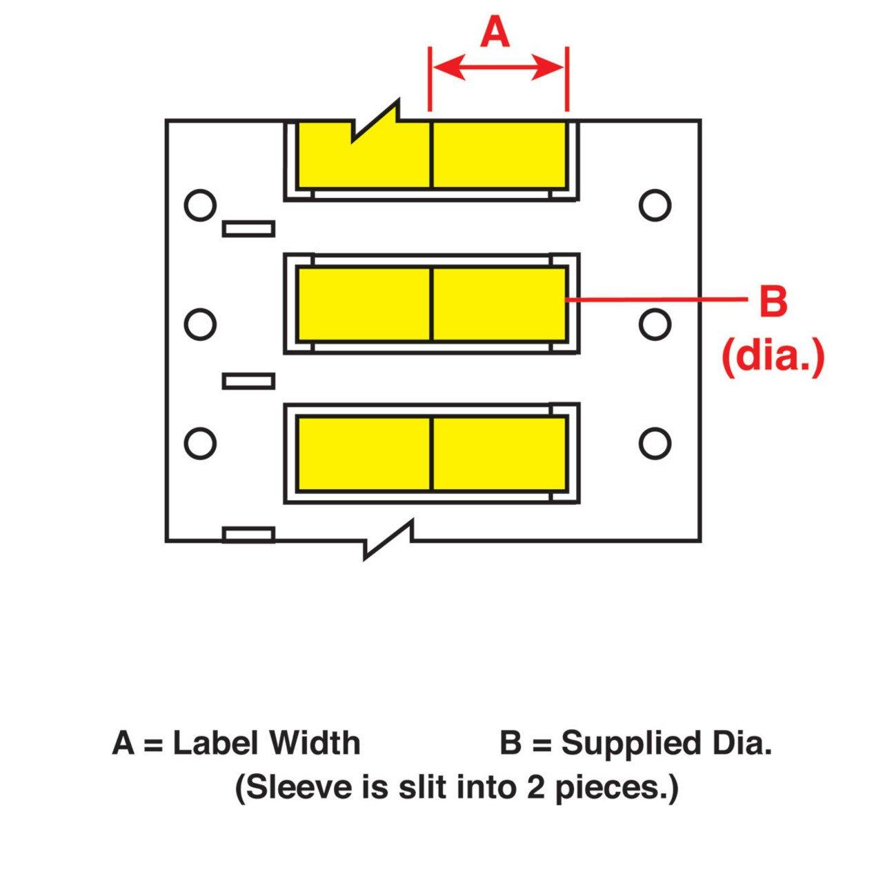 2FR-1500-2-YL-2 1.000" WX1.860" H (25.40