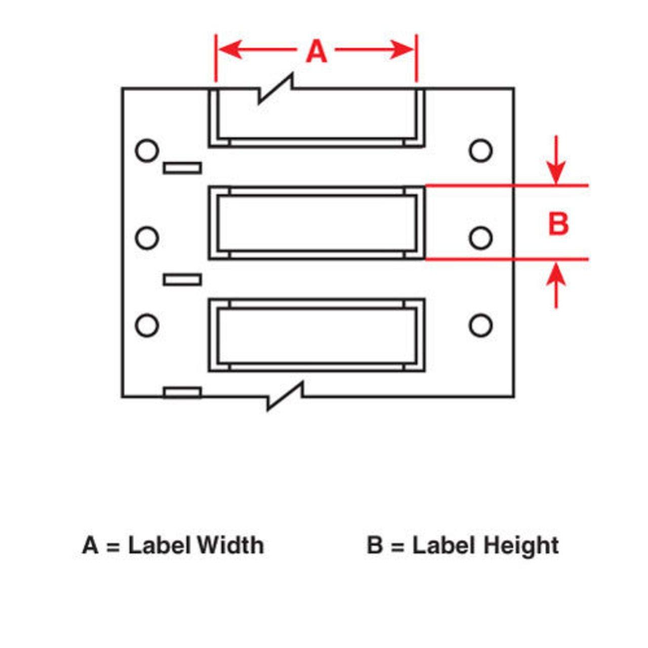 2HX-250-2-BK 1.969" WX0.445" H (50.010 M