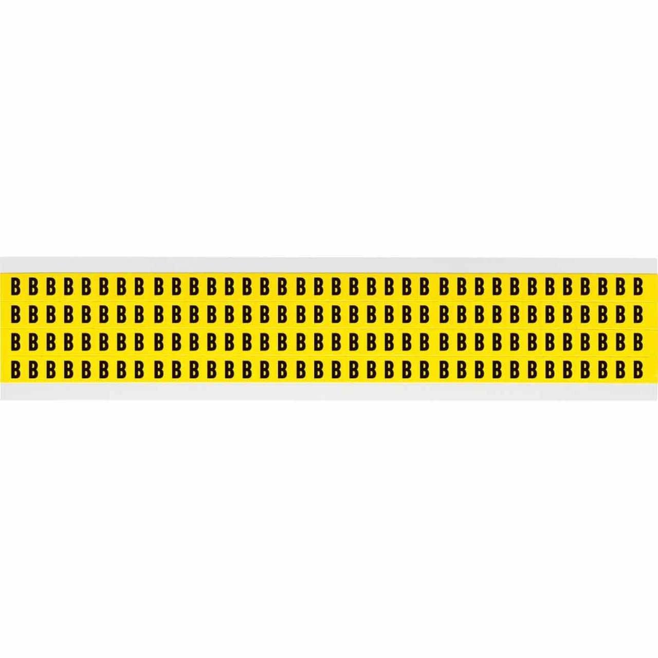 3400-B 34 SERIES NUMBER & LETTER CARD