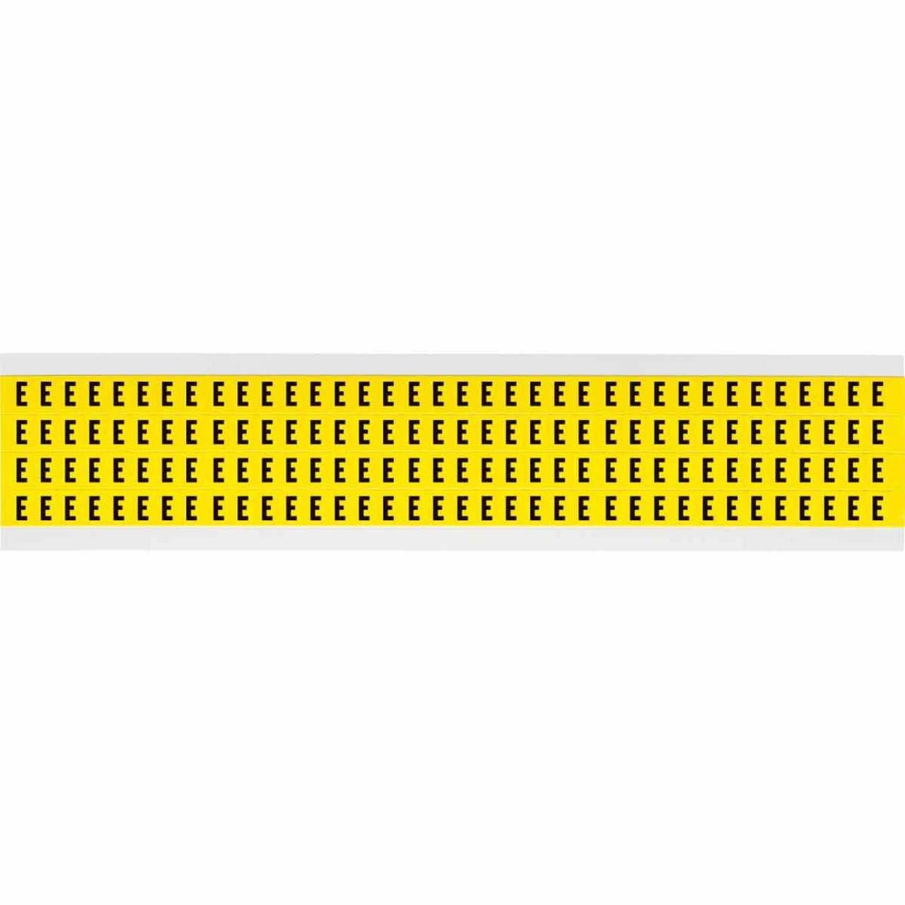 3400-E 34 SERIES NUMBER & LETTER CARD