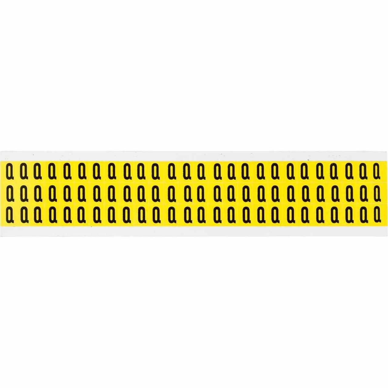3410-Q 34 SERIES NUMBER & LETTER CARD