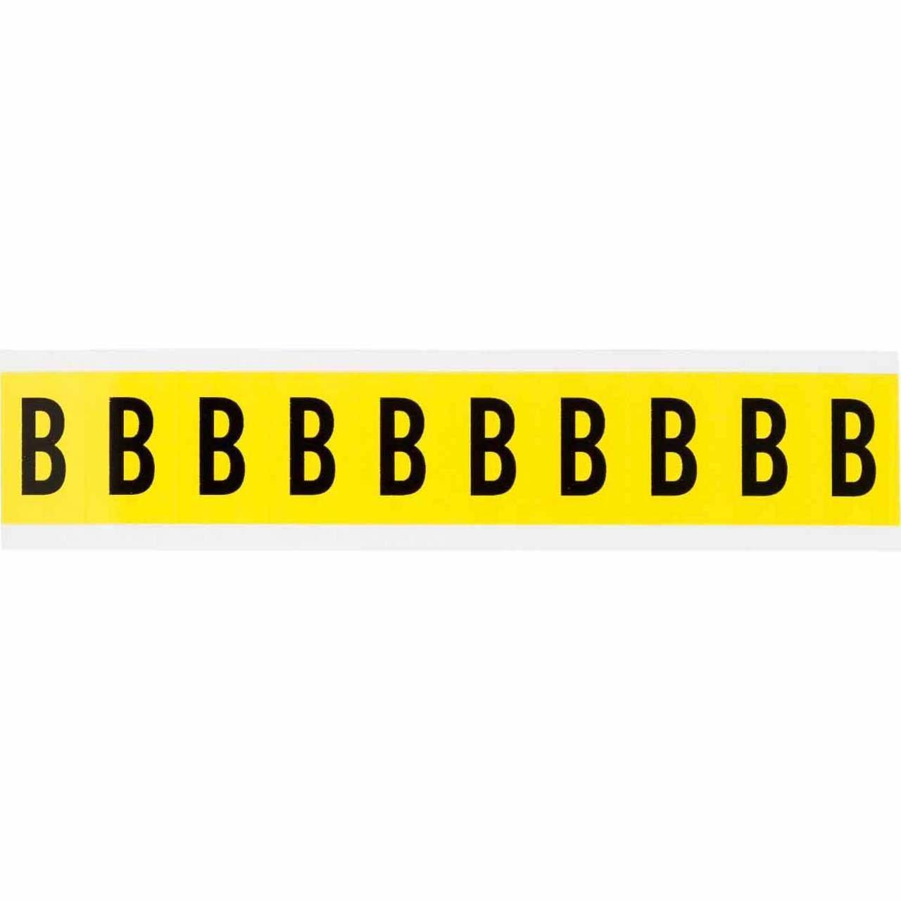 3430-B 34 SERIES NUMBER & LETTER CARD