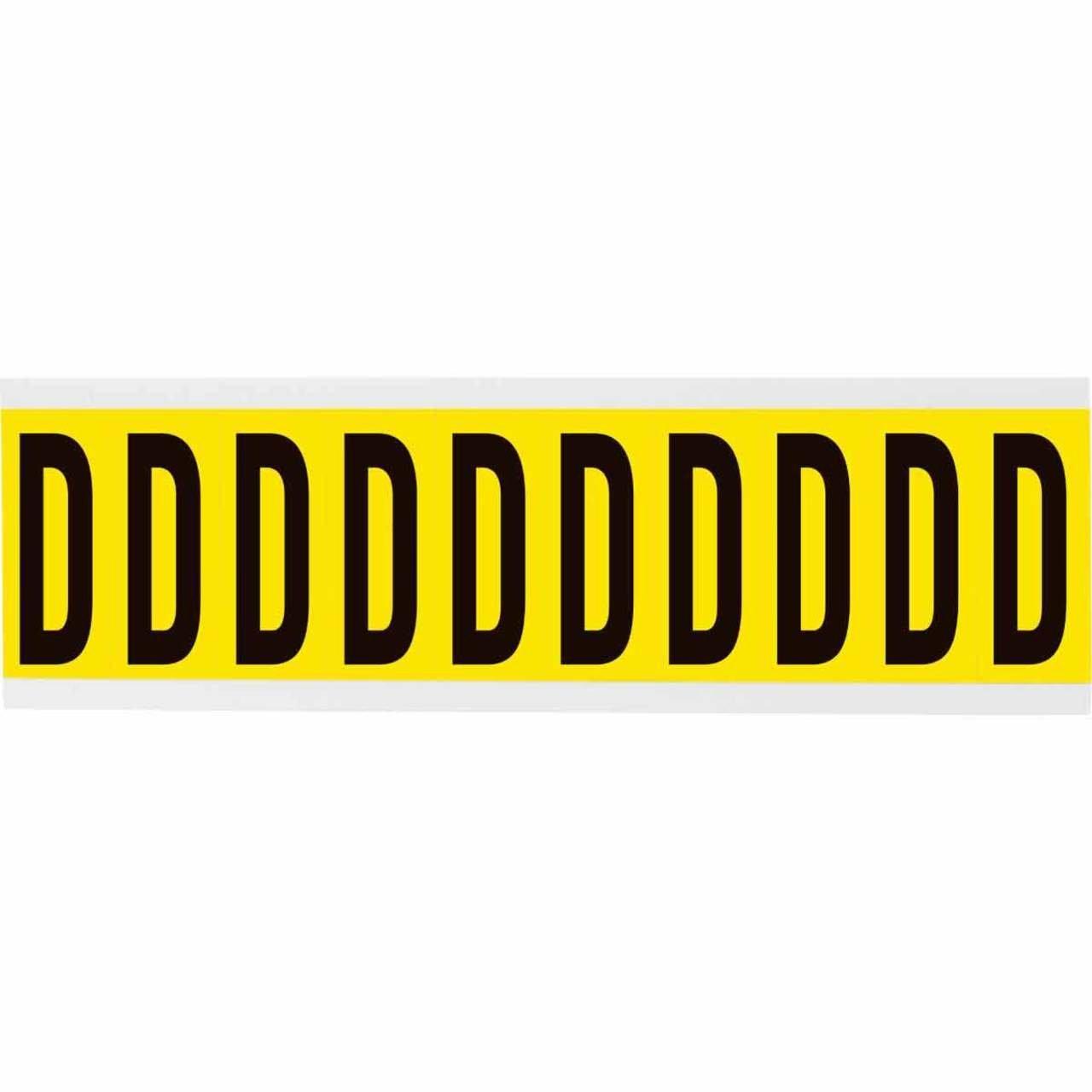 3440-D 34 SERIES NUMBER & LETTER CARD