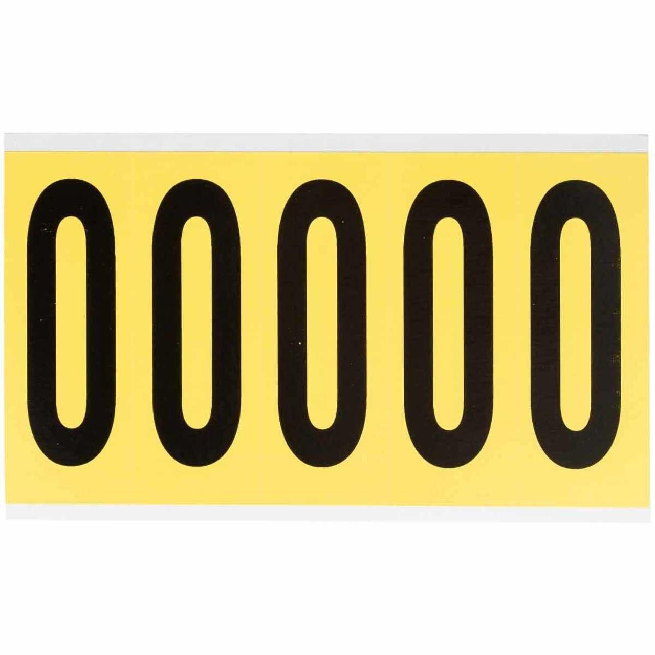 3460-O 34 SERIES NUMBER & LETTER CARD