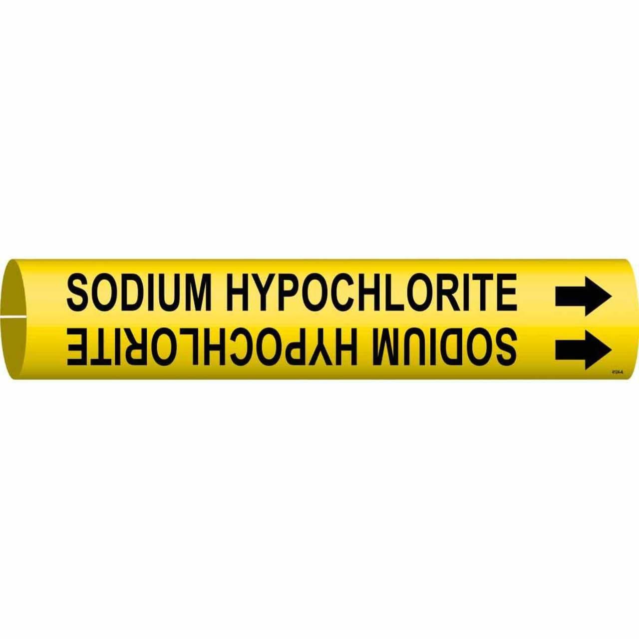 4124-A 4124-A SODIUM HYPOCHLORITE/YEL/ST
