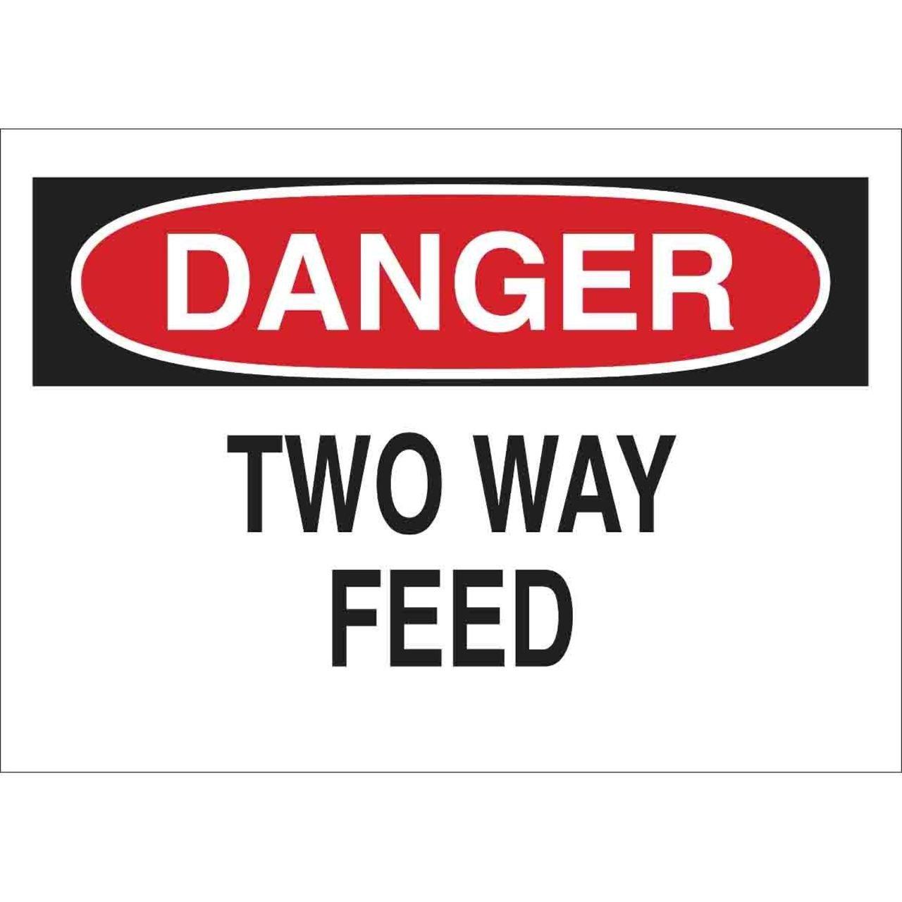 42566 MACHINE & OPERATIONAL SIGN