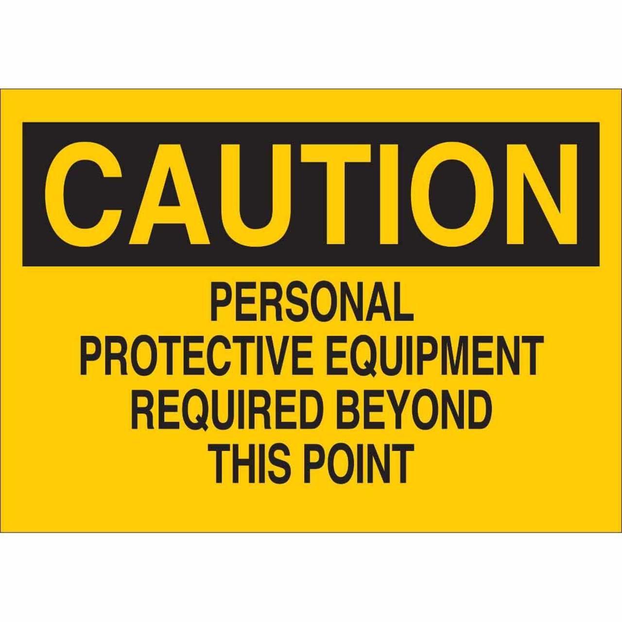 42782 PROTECTIVE WEAR SIGN