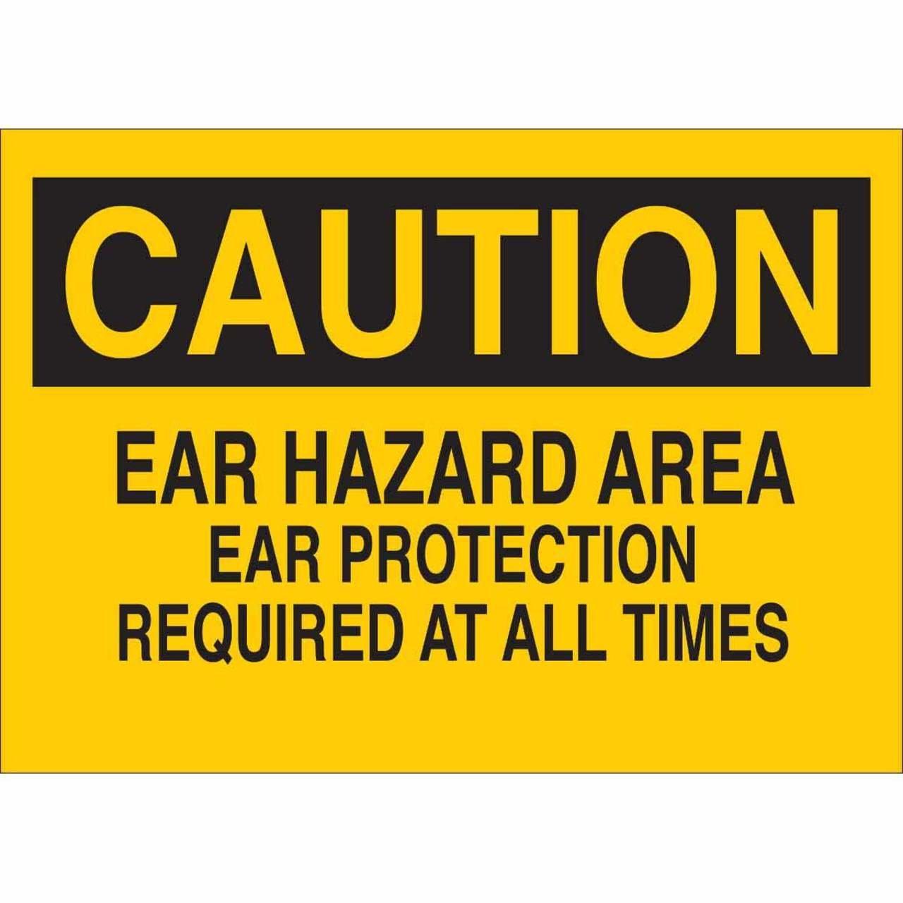 43032 EAR PROTECTION SIGN