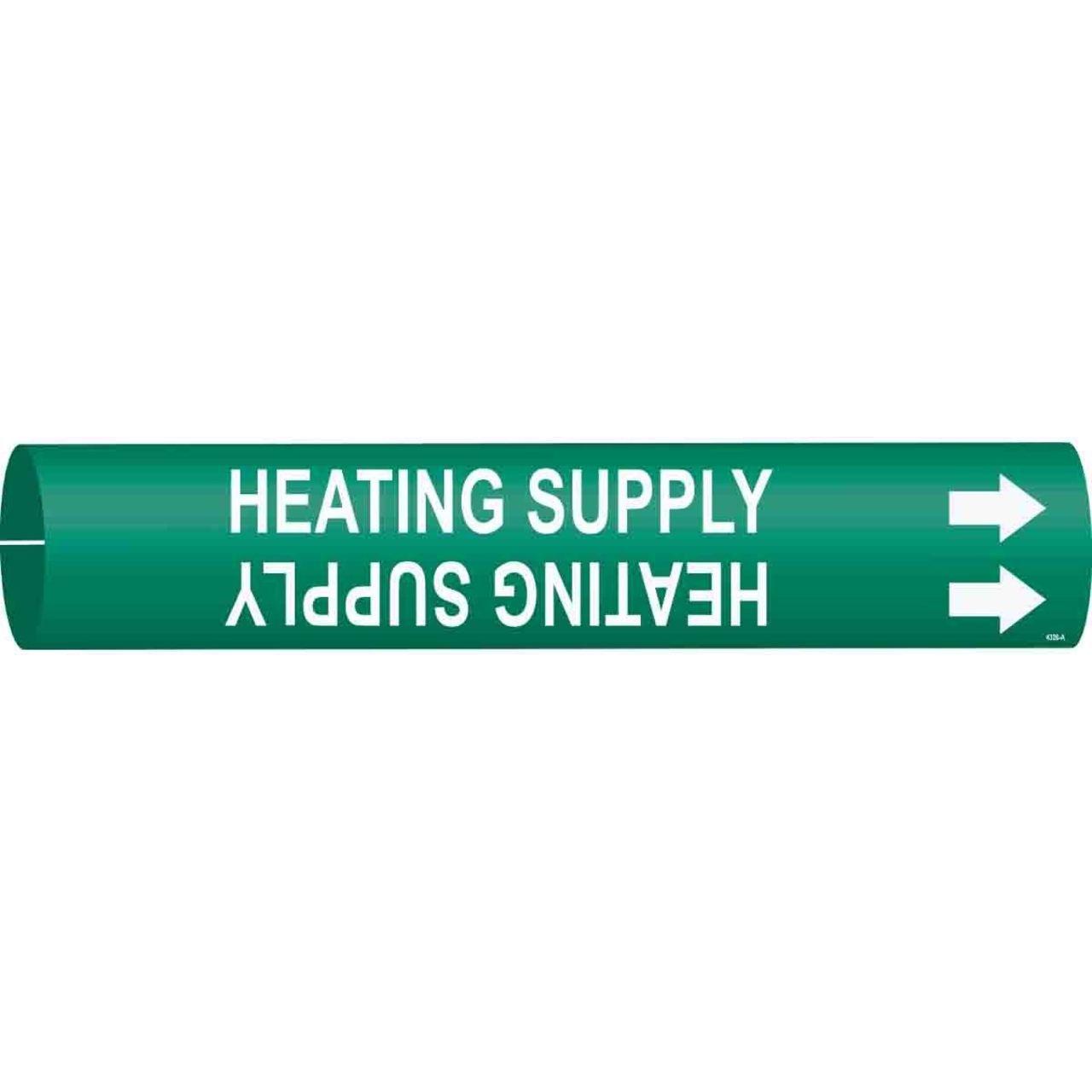4326-A HEATING SUPPLY WHITE / GREEN
